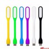 Pack 6 lampe LED de lecture USB - multi-couleur