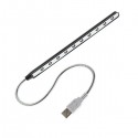 Lampe Flexible USB de 10 led - Noir