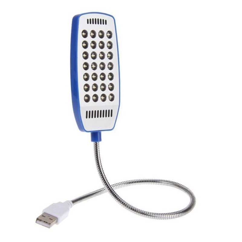 Lampe flexible 28 led - Bleu