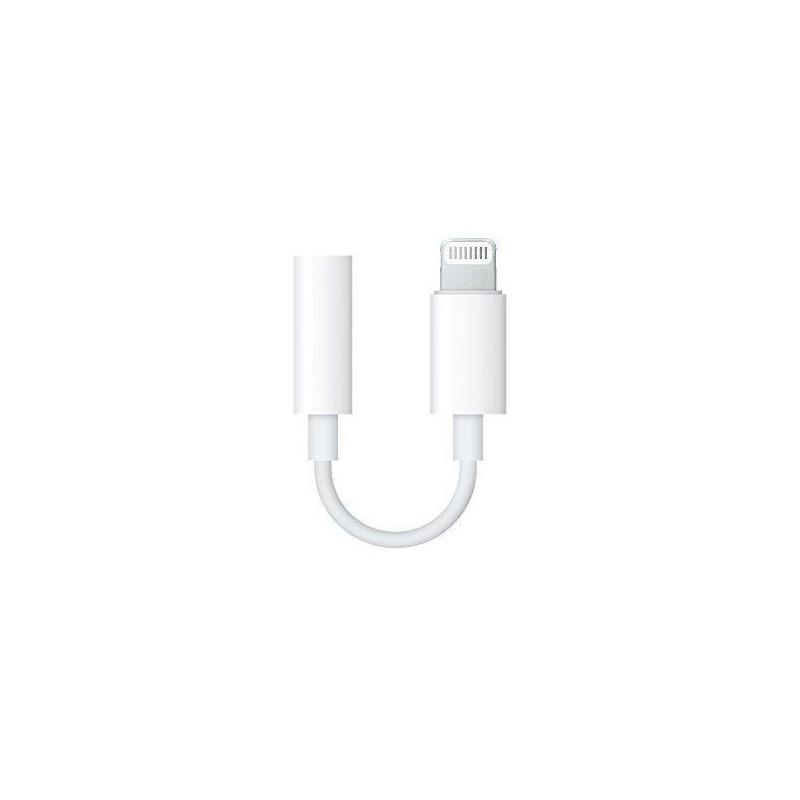 Adaptateur jack vers Iphone - Blanc