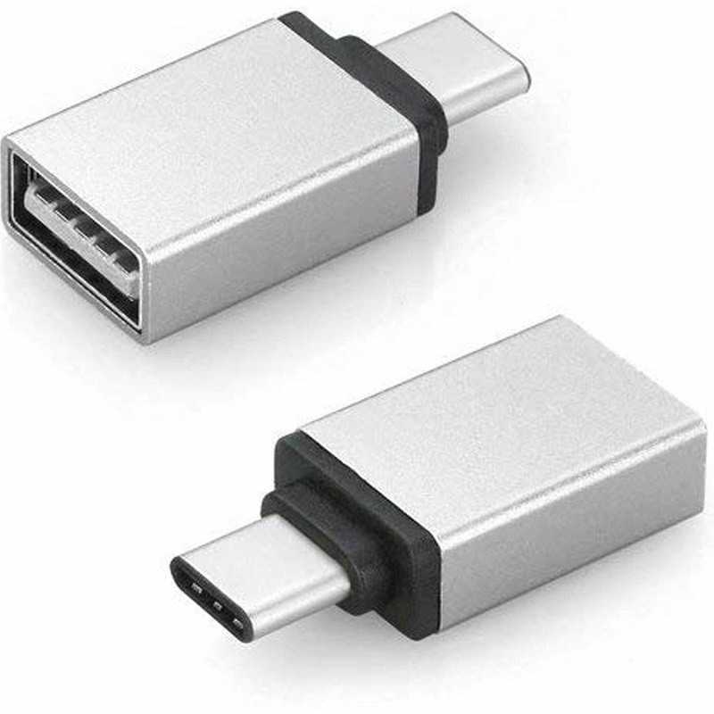 Adaptateur OTG Type C - Gris