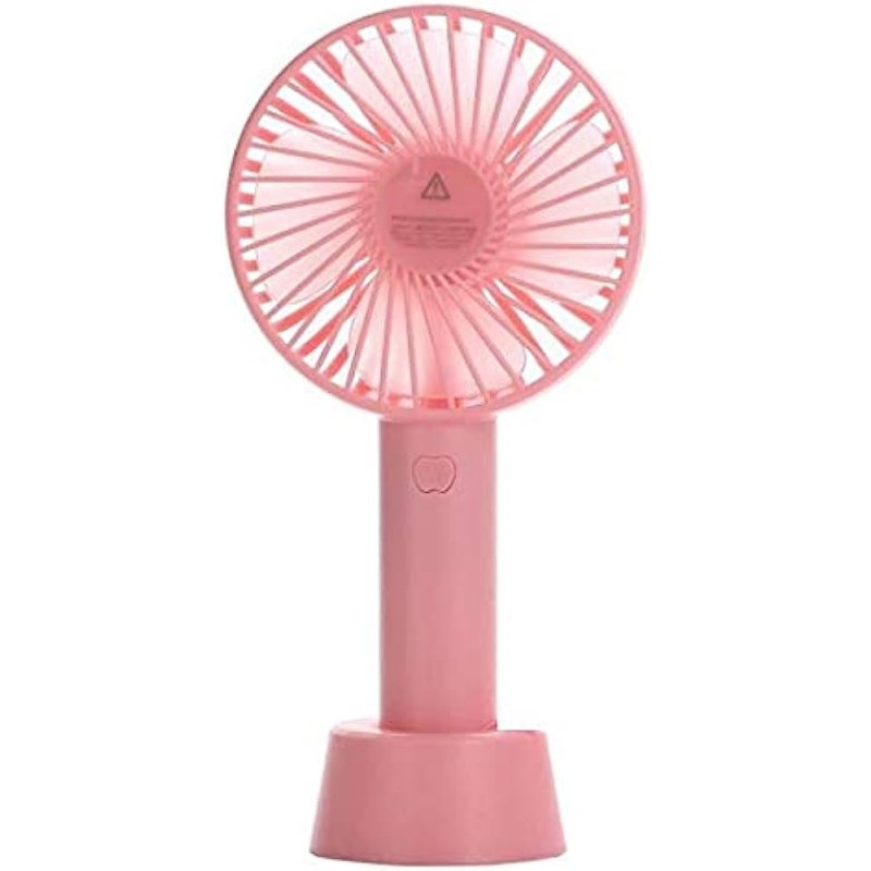 Ventilateur rechargable USB - Rose
